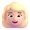 woman blonde hair emoji